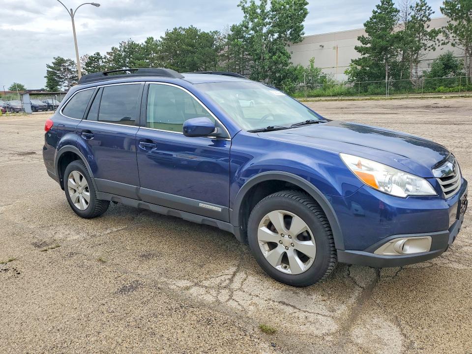 2011 Subaru Outback VIN 4S4BRBCC3B3442820 COPART salvage auction — UNDERCARRIAGE, IL - CERTIFICATE OF TITLE, sold $350 on 2026-07-12 (photo 4)