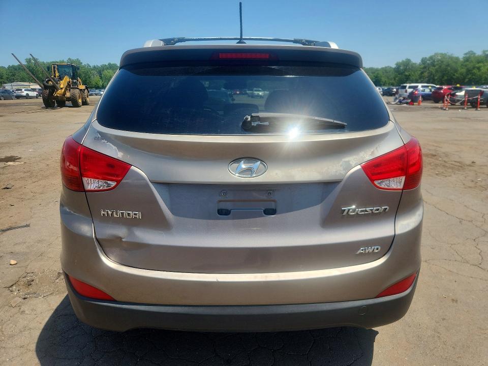 2012 Hyundai Tucson VIN KM8JUCAC4CU394923 COPART salvage auction — SIDE, Ct - Cert Of Title-Salvage, sold $1,700 on 2026-07-31 (photo 6)