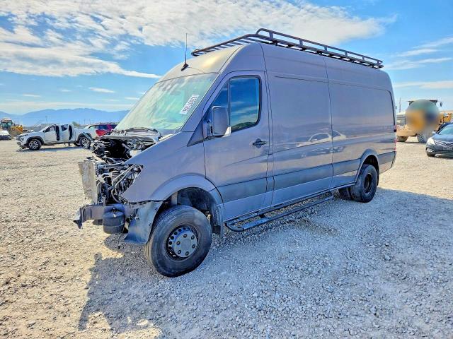 2017 Mercedes-benz Sprinter VIN WD3FF4CC7HP546474 COPART salvage auction — FRONT END, Ut - Salvage Certificate (P), sold $6,000 on 2026-08-22 (photo 1)