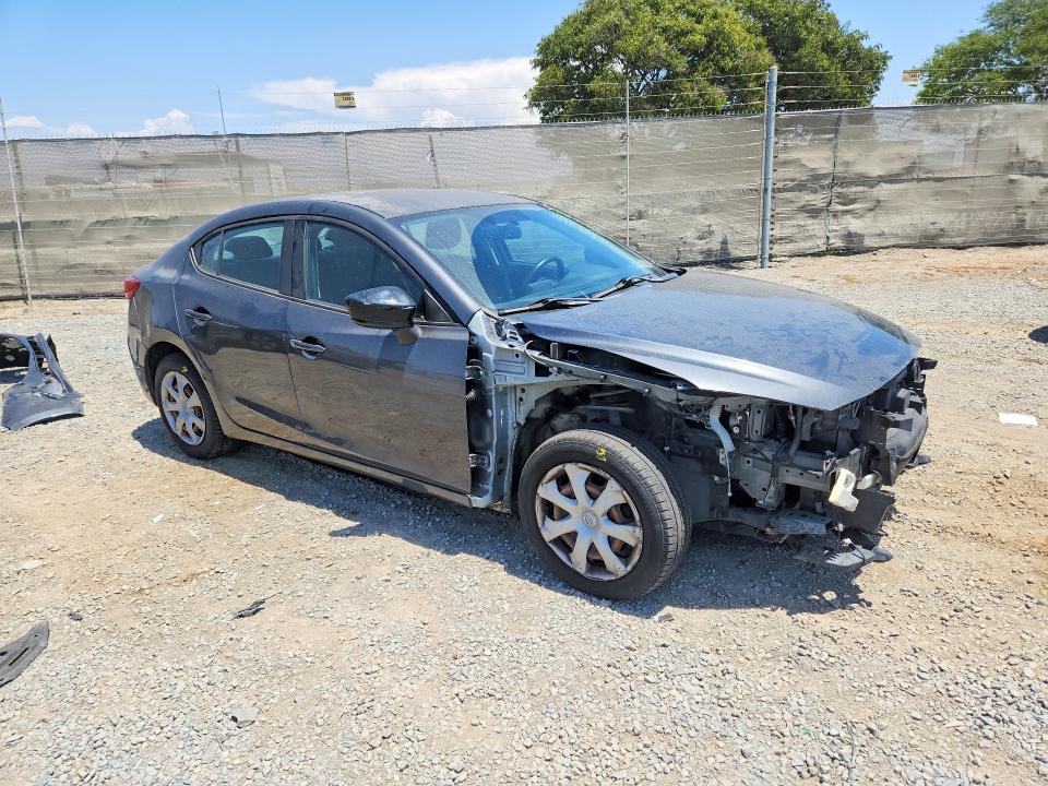 2014 Mazda 3 VIN JM1BM1T78E1214117 COPART salvage auction — FRONT END, Ca - App For Dup Clean Or Ac, sold $1,350 on 2026-07-31 (photo 4)