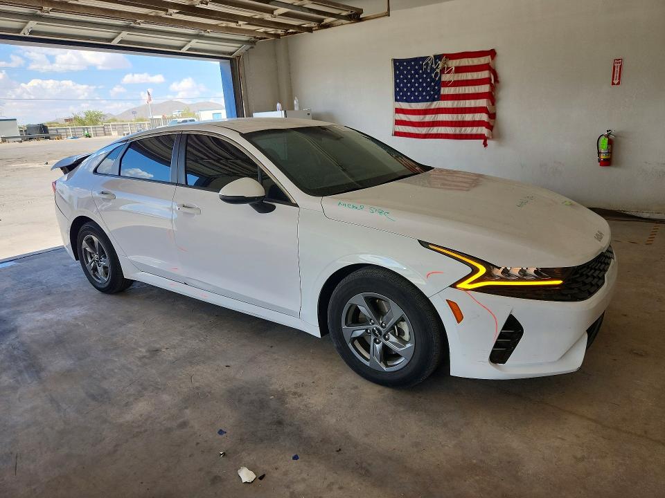 2023 Kia K5 VIN 5XXG14J23PG170462 COPART salvage auction — HAIL, Nm - Cert Of Title-Salvage, sold $5,300 on 2026-07-31 (photo 4)