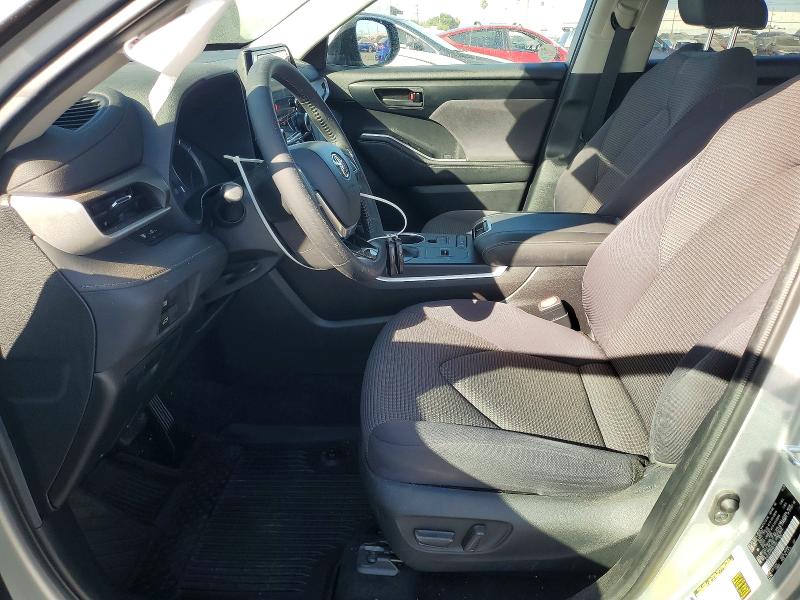 2021 Toyota Highlander VIN 5TDZZRAHXMS041342 COPART salvage auction — REAR END, Salvage Title, sold $13,300 on 2026-08-24 (photo 7)