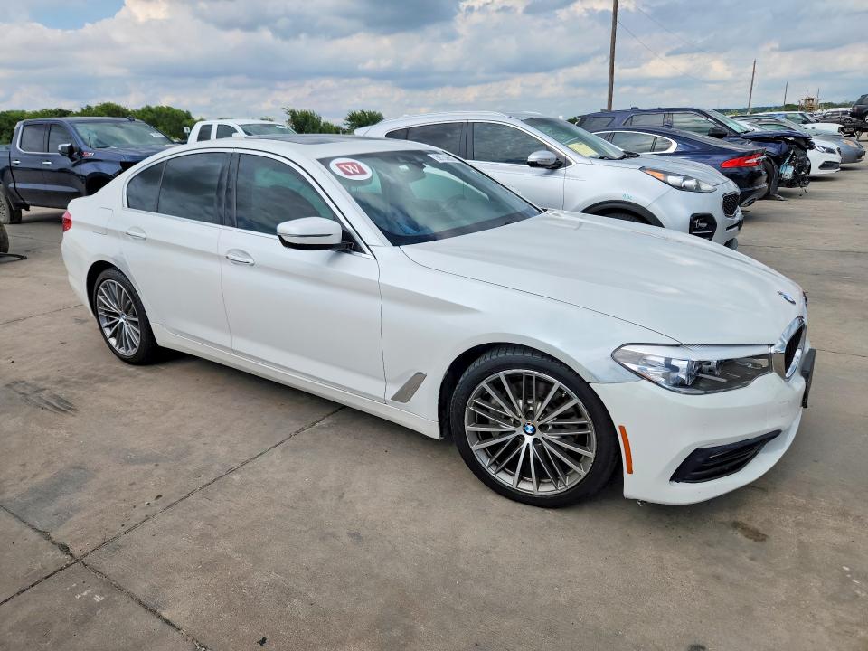 2018 BMW 5er VIN WBAJA5C55JG899675 COPART salvage auction — FRONT END, Tx - Certificate Of Title (P), sold $7,100 on 2026-07-30 (photo 4)