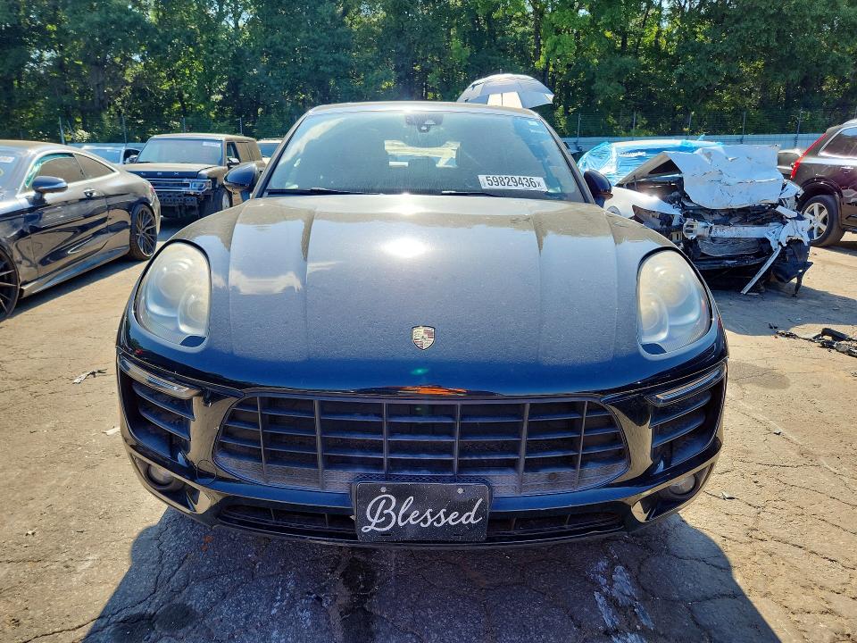 2017 Porsche Macan VIN WP1AA2A56HLB06842 COPART salvage auction — REAR END, Ga - Certificate Of Title, sold $5,400 on 2026-07-17 (photo 5)