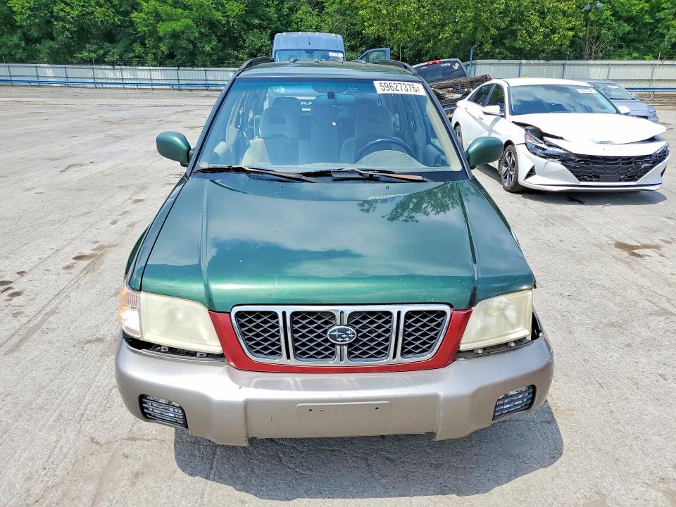 2002 Subaru Forester VIN JF1SF65522H738035 COPART salvage auction — FRONT END, PA - CERTIFICATE OF SALVAGE, sold $400 on 2026-07-16 (photo 5)