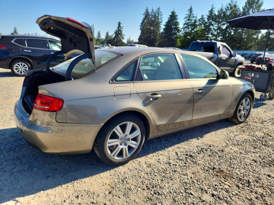 2009 Audi A4 VIN WAULF78K59N052912 COPART salvage auction — REAR END, Wa - Bill Of Sale, sold $1,450 on 2026-07-31 (photo 3)