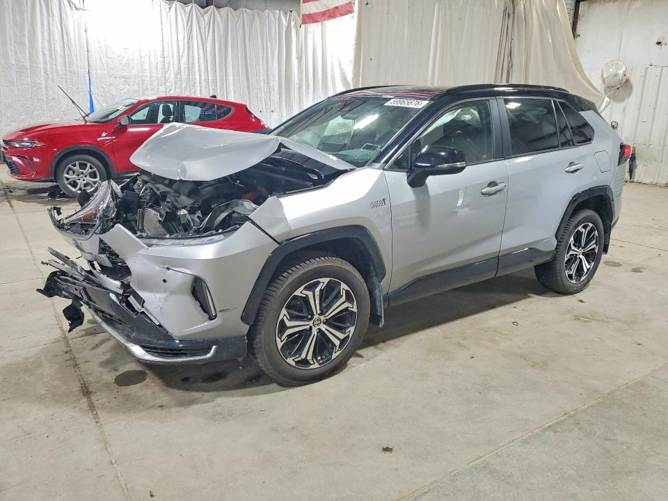 2021 Toyota VIN JTMFB3FV4MD012806 COPART salvage auction — FRONT END, Ny - Mv-907A Salvage Certificate, sold $5,300 on 2026-07-22 (photo 1)