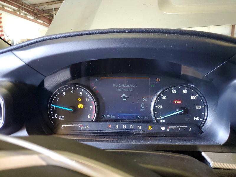 2021 Ford Explorer VIN 1FMSK8DH0MGC10625 COPART salvage auction — FRONT END, Mi - Certificate Of Title, sold $8,300 on 2026-08-21 (photo 9)