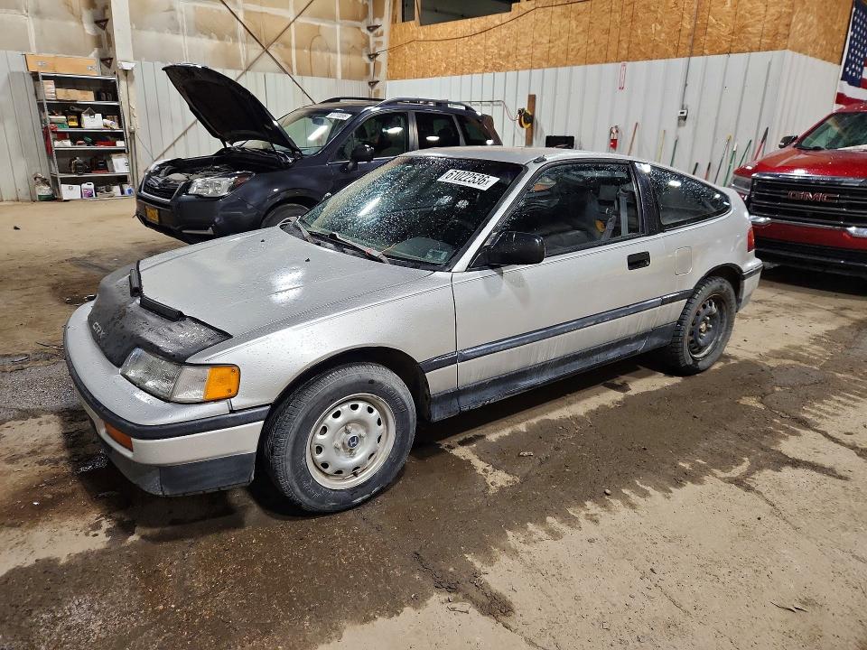 1989 Honda Civic VIN JHMED835XKS005261 COPART salvage auction — VANDALISM, Ak - Bill Of Sale- Salvage, sold $1,450 on 2026-07-28 (photo 1)