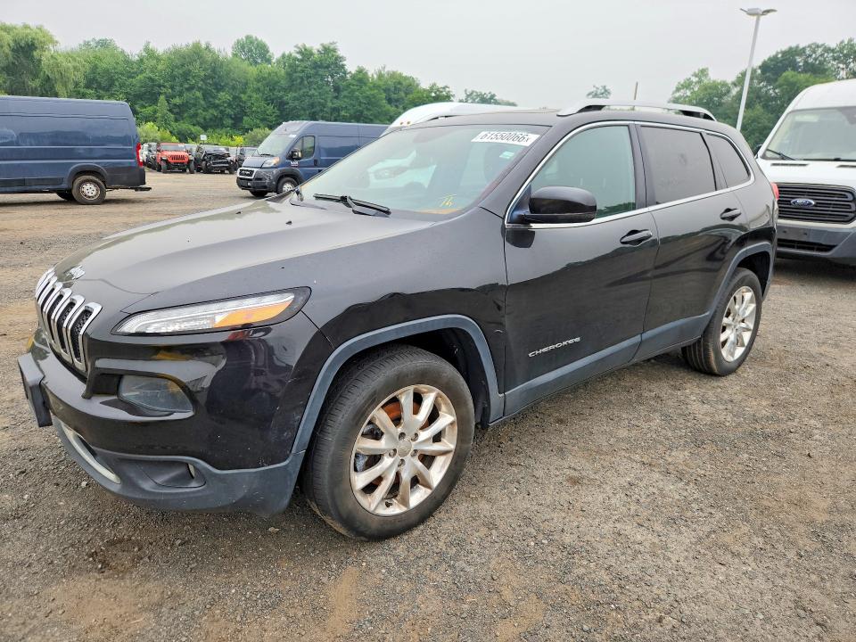 2015 Jeep Cherokee VIN 1C4PJMDS9FW615702 COPART salvage auction — MINOR DENT/SCRATCHES, Ma - Certificate Of Title (P), sold $1,350 on 2026-08-14 (photo 1)