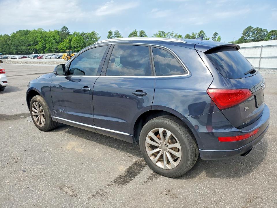 2013 Audi Q5 VIN WA1LFAFP2DA077016 COPART salvage auction — UNDERCARRIAGE, Nc - Dealer Only Clean Title, sold $700 on 2026-07-28 (photo 2)