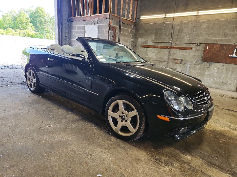 2005 Mercedes-benz Clk-class VIN WDBTK75J75F146724 COPART salvage auction — SIDE, NY - MV-907A SALVAGE CERTIFICATE, sold $800 on 2026-07-20 (photo 4)
