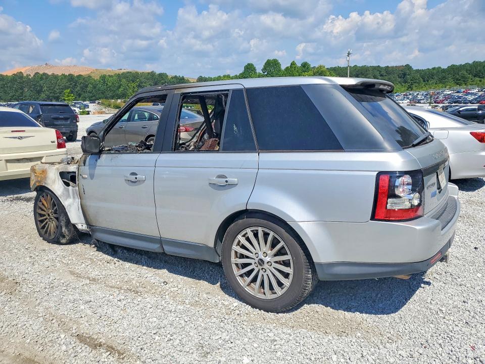 2012 Land rover Range rover sport VIN SALSF2D48CA746882 COPART salvage auction — BURN, GA - BILL OF SALE - PARTS ONLY, sold $200 on 2026-07-27 (photo 2)