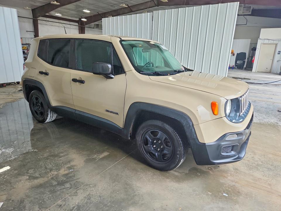 2016 Jeep Renegade VIN ZACCJAAW3GPC42059 COPART salvage auction — MINOR DENT/SCRATCHES, Il - Certificate Of Title, sold $1,550 on 2026-07-30 (photo 4)