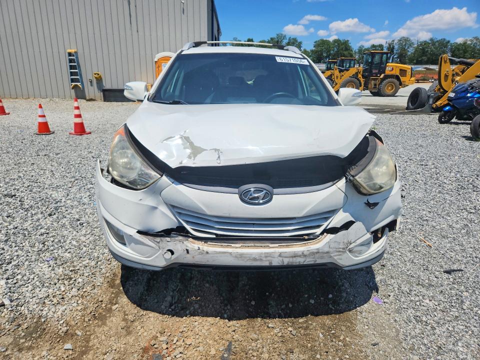 2013 Hyundai Tucson VIN KM8JU3AC1DU707153 COPART salvage auction — FRONT END, Sc - Cert Of Title-Salvage, sold $900 on 2026-07-27 (photo 5)
