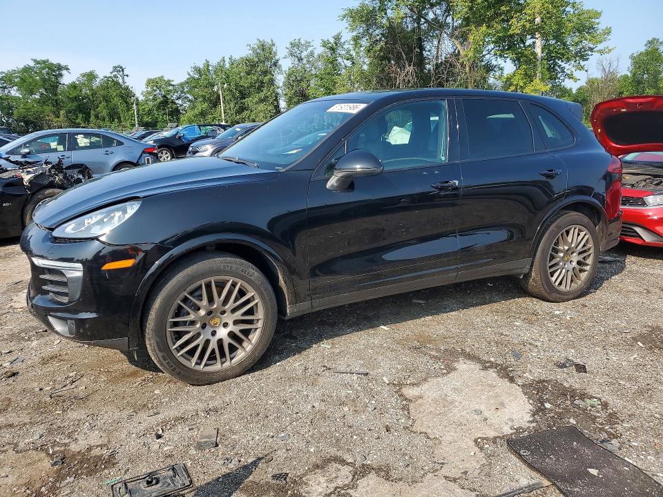 2017 Porsche Cayenne VIN WP1AA2A25HKA85543 COPART salvage auction — FRONT END, Fl - Certificate Of Title, sold $7,100 on 2026-08-04 (photo 1)