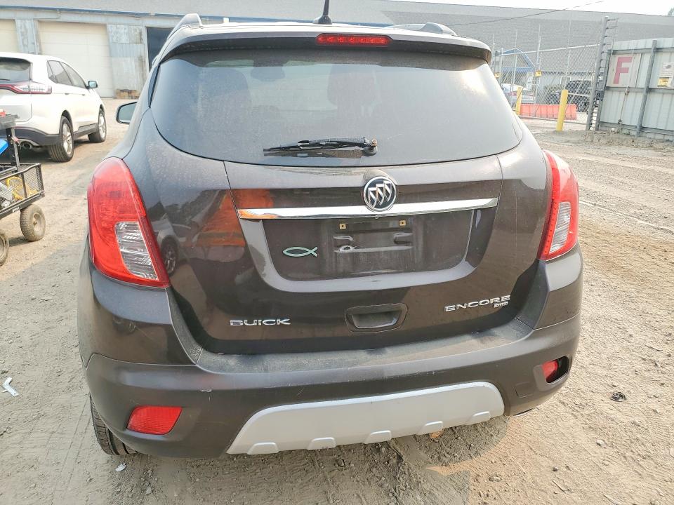 2014 Buick Encore VIN KL4CJFSB5EB541580 COPART salvage auction — FRONT END, MI - CERTIFICATE OF TITLE, sold $800 on 2026-07-29 (photo 6)