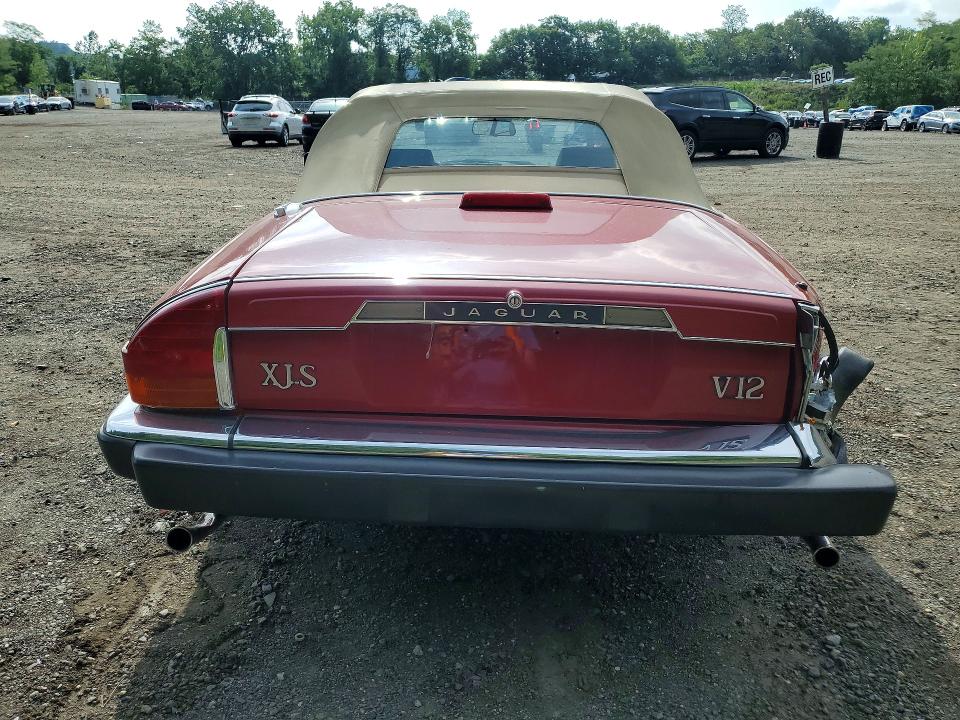 1988 Jaguar Xj series VIN SAJNV5845JC146570 COPART salvage auction — REAR END, NY - MV-907A SALVAGE CERTIFICATE, sold $325 on 2026-07-23 (photo 6)