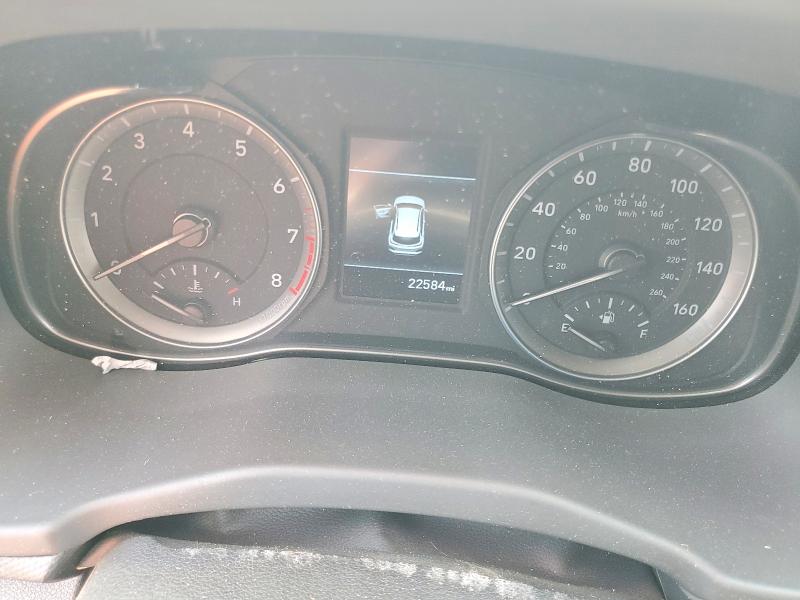 2018 Hyundai Kona VIN KM8K12AA1JU170060 COPART salvage auction — FRONT END, OH - CERT OF TITLE-SALVAGE, sold $875 on 2026-07-24 (photo 9)