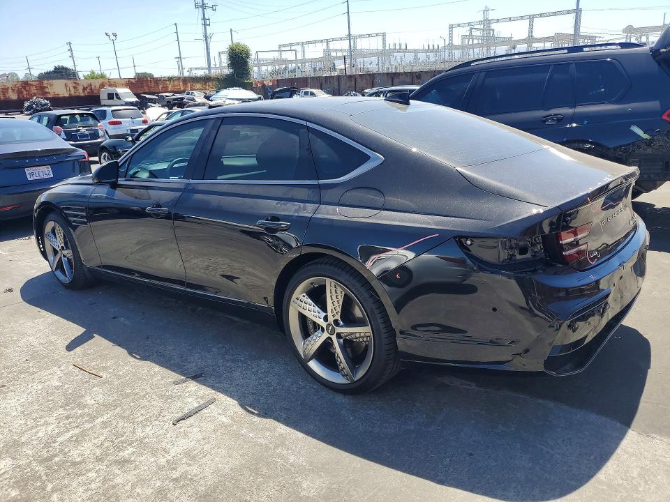2026 Genesis G80 VIN KMTGG4SD1TU308777 COPART salvage auction — REAR END, Ca - Salvage Certificate, sold $28,250 on 2026-08-26 (photo 2)
