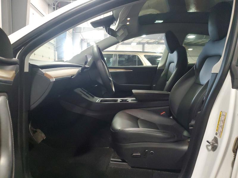 2023 Tesla Model y VIN 7SAYGDEE7PA086381 COPART salvage auction — SIDE, Mn - Cert Of Title-Salvage, sold $3,700 on 2026-08-18 (photo 7)