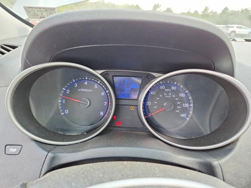 2012 Hyundai Tucson VIN KM8JUCAC4CU520682 COPART salvage auction — FRONT END, PA - CERT OF TITLE, sold $500 on 2026-07-22 (photo 9)