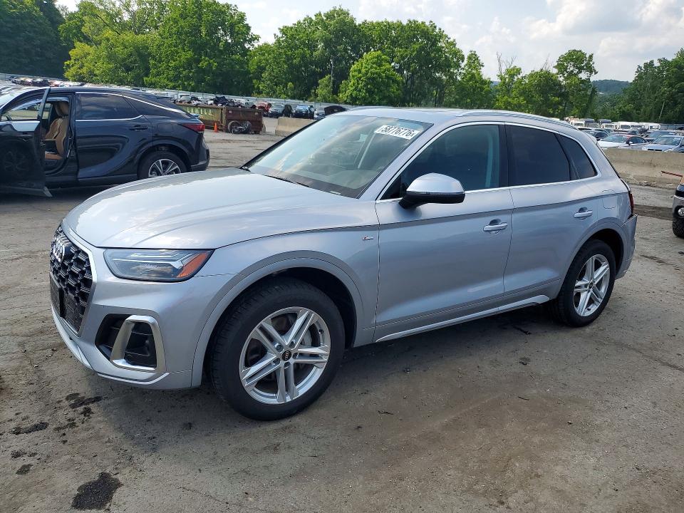2023 Audi Q5 VIN WA1G2AFY8P2095508 COPART salvage auction — REAR END, Ny - Mv-907A Salvage Certificate, sold $12,200 on 2026-07-28 (photo 1)