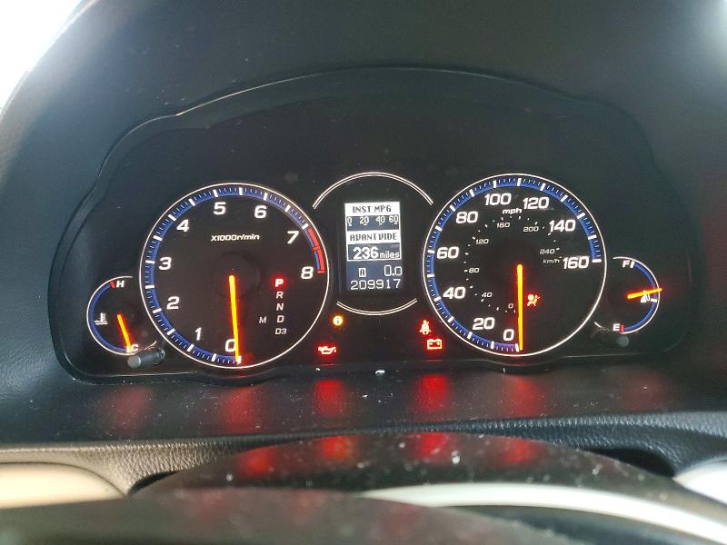 2006 Acura Tsx VIN JH4CL968X6C007288 COPART salvage auction — MECHANICAL, CA - DIS/DLR/EXP ONLY CLEAN TITLE, sold $10 on 2026-07-27 (photo 9)