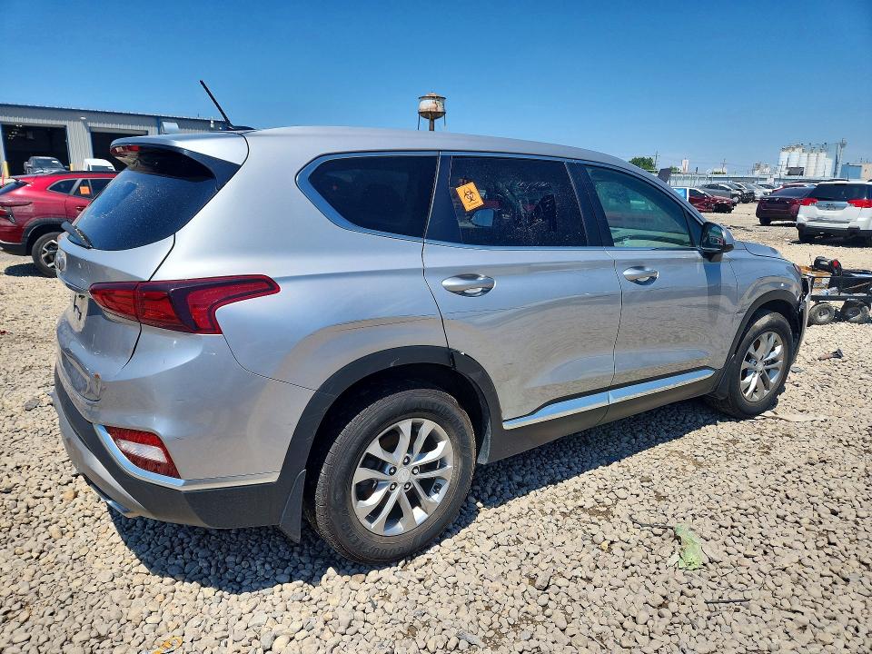 2020 Hyundai Santa fe VIN 5NMS23AD6LH198707 COPART salvage auction — FRONT END, Il - Certificate Of Title (P), sold $4,700 on 2026-07-31 (photo 3)