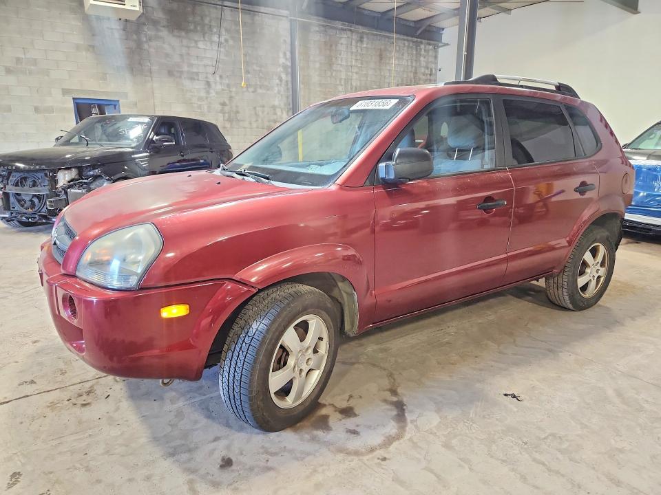 2005 Hyundai Tucson VIN KM8JM12B85U084688 COPART salvage auction — REAR END, PA - CERTIFICATE OF SALVAGE, sold $475 on 2026-07-27 (photo 1)