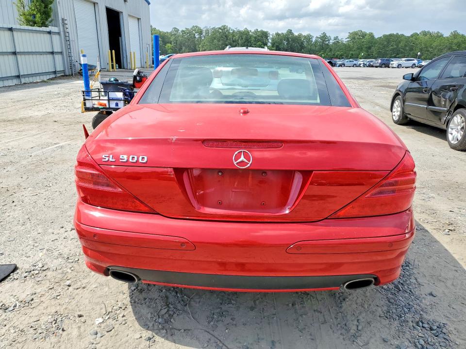 2006 Mercedes-benz Sl-klasse VIN WDBSK75F86F110386 COPART salvage auction — VANDALISM, Ga - Cert Of Title-Rebuilt Salvage, sold $3,350 on 2026-08-13 (photo 6)