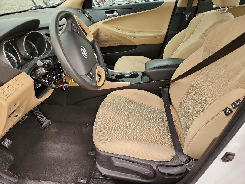2013 Hyundai Sonata VIN 5NPEB4ACXDH756055 COPART salvage auction — VANDALISM, Ny - Mv-907A Salvage Certificate, sold $450 on 2026-07-27 (photo 7)