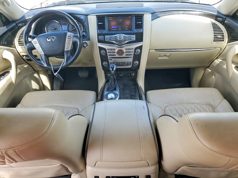 2018 Infiniti Qx80 VIN JN8AZ2ND8J9840434 COPART salvage auction — FRONT END, FL - CERT OF TITLE SLVG REBUILDABLE, sold $9,200 on 2026-07-20 (photo 8)