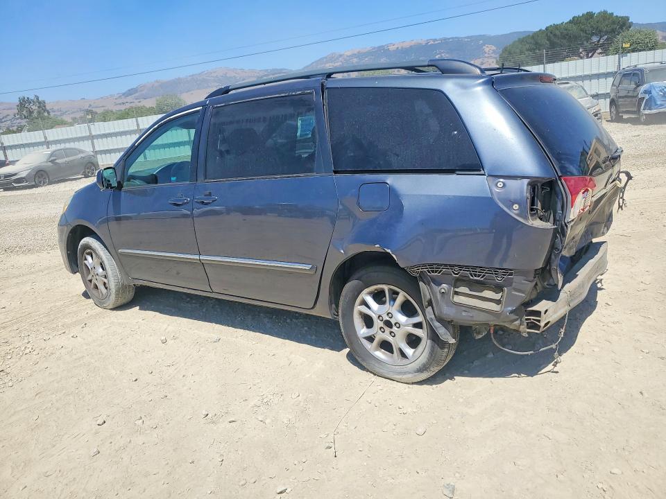 2006 Toyota Sienna VIN 5TDZA22C76S482995 COPART salvage auction — REAR END, Ca - Salvage Certificate, sold $60 on 2026-07-28 (photo 2)