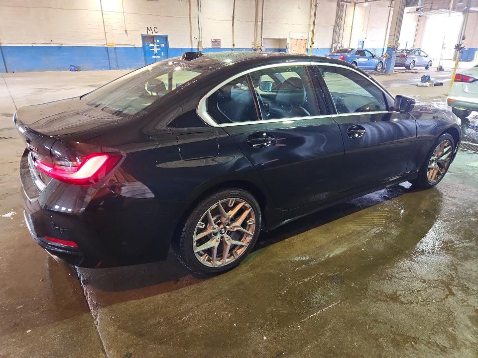 2026 BMW 3 series VIN 3MW89CW07T8G29618 COPART salvage auction — REAR END, IL - CERTIFICATE OF TITLE, sold $27,250 on 2026-08-03 (photo 3)