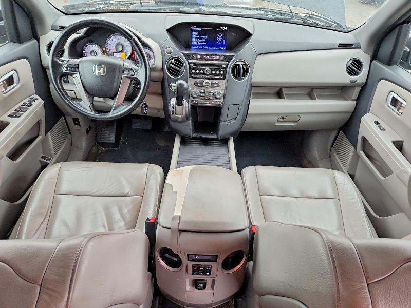 2013 Honda Pilot VIN 5FNYF4H50DB023326 COPART salvage auction — MECHANICAL, Pa - Cert Of Title, sold $1,400 on 2026-08-02 (photo 8)