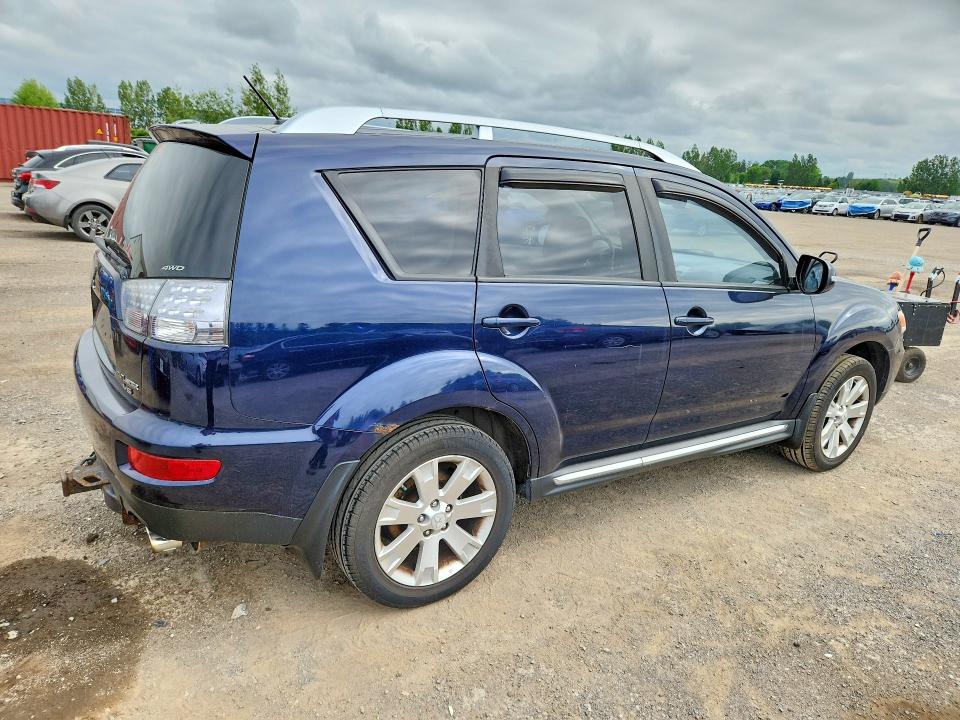 2010 Mitsubishi Outlander VIN JA4JT5AXXAZ606790 COPART salvage auction — FRONT END, ON - PERMIT NO BRAND - UNFIT, sold $375 on 2026-07-21 (photo 3)