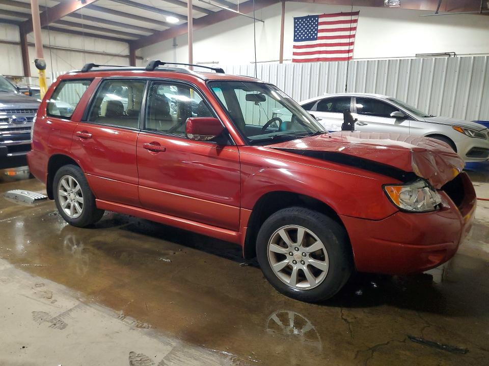 2007 Subaru Forester VIN JF1SG65697H705188 COPART salvage auction — FRONT END, Pa - Certificate Of Salvage, sold $425 on 2026-07-31 (photo 4)