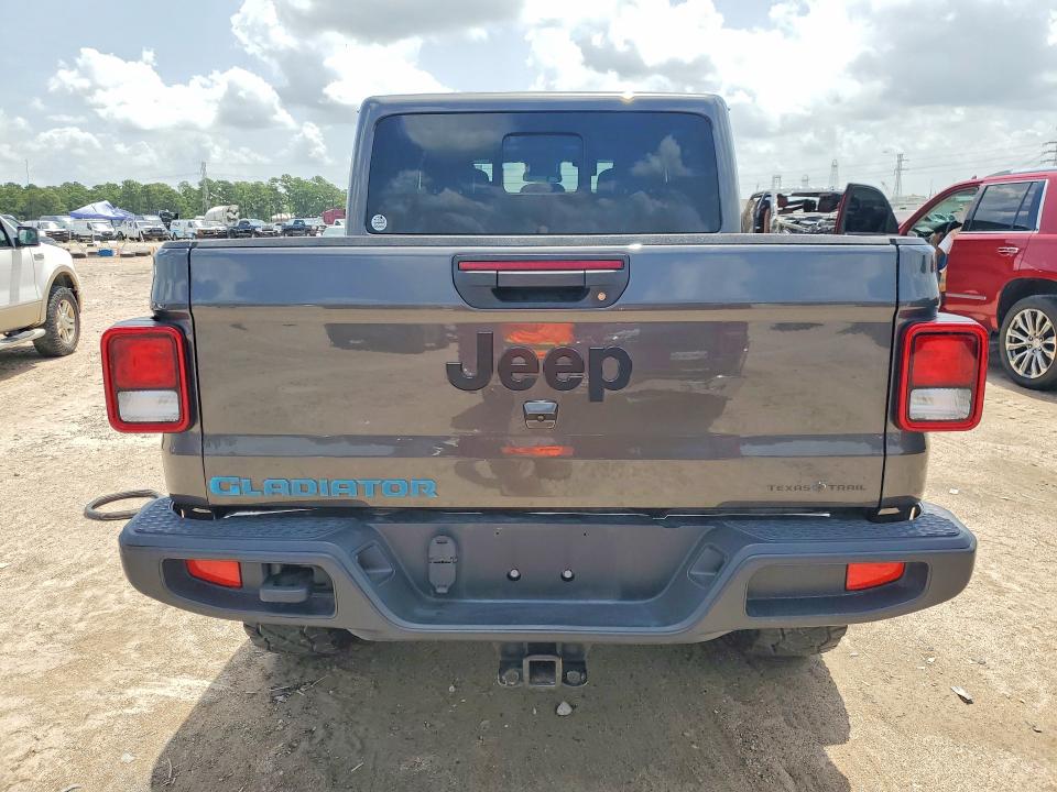 2025 Jeep Gladiator VIN 1C6PJTAG7SL505616 COPART salvage auction — WATER/FLOOD, Tx - Salvage Title-Flood Damage, sold $14,400 on 2026-07-28 (photo 6)