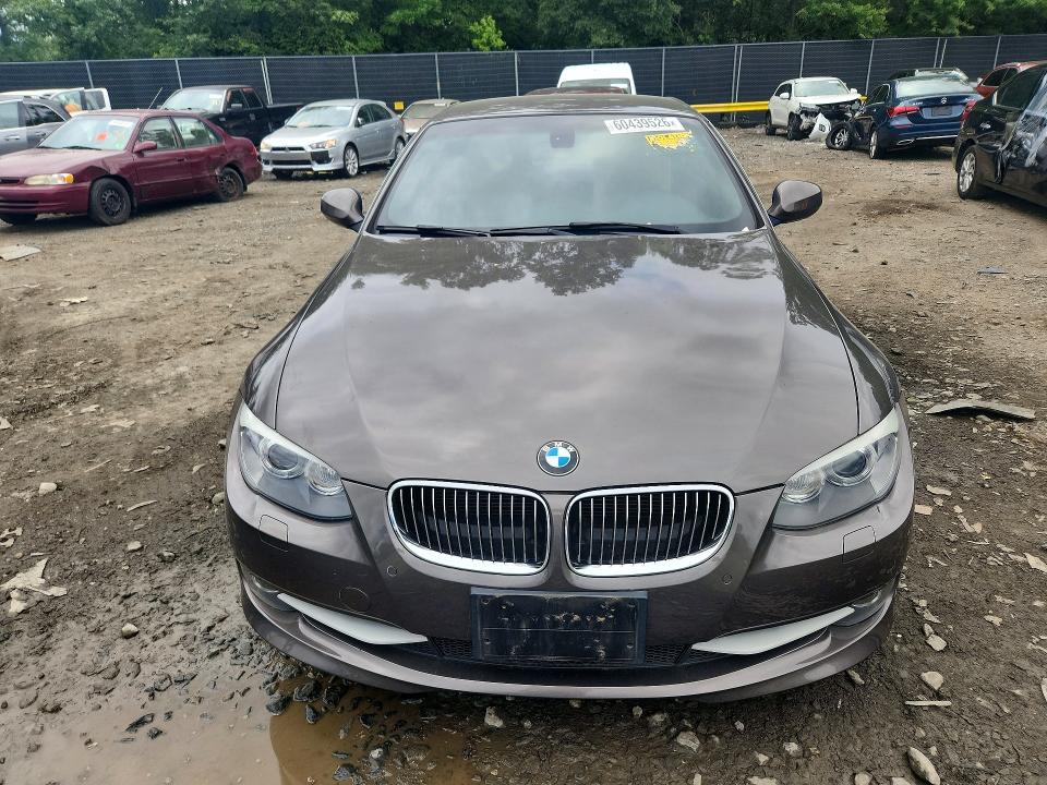 2011 BMW 3er VIN WBADW3C52BE539781 COPART salvage auction — REAR END, Md - Cert Of Salvage > 75% Damage, sold $1,500 on 2026-08-07 (photo 5)