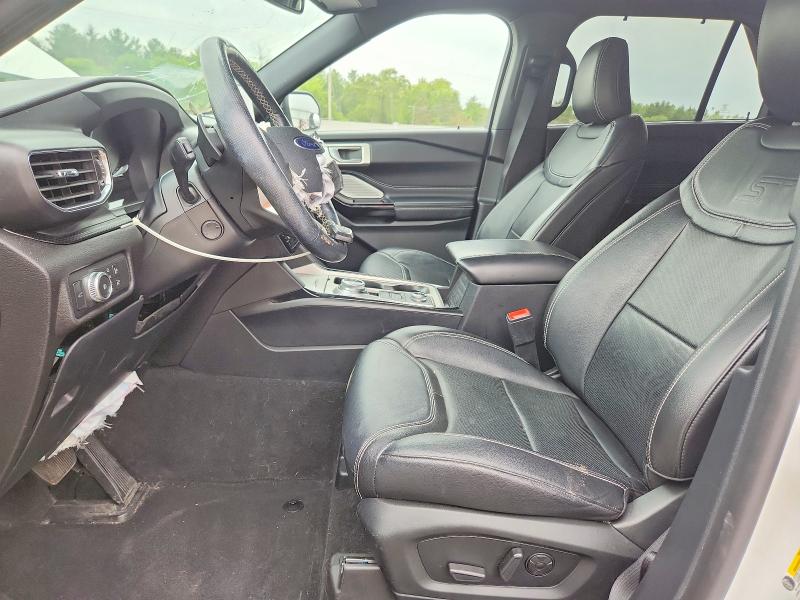 2021 Ford Explorer VIN 1FM5K8GC0MGA89334 COPART salvage auction — FRONT END, Il - Salvage Certificate, sold $10,400 on 2026-10-05 (photo 7)