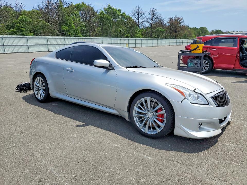 2011 Infiniti G37 VIN JN1CV6EL9BM263929 COPART salvage auction — FRONT END, NY - MV-907A SALVAGE CERTIFICATE, sold $425 on 2026-07-22 (photo 4)