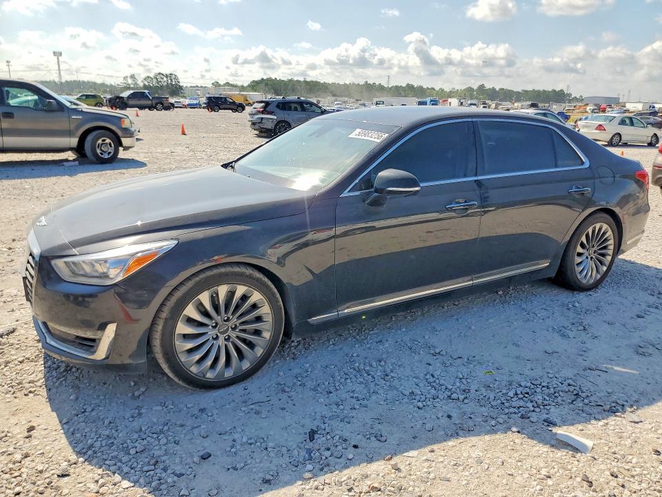 2019 Genesis G90 VIN KMTF34JA7KU061620 — COPART salvage auction photo