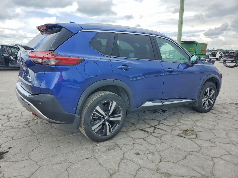 2021 Nissan Rogue VIN JN8AT3DD9MW320046 COPART salvage auction — SIDE, CO - CERTIFICATE OF TITLE, sold $7,700 on 2026-07-20 (photo 3)