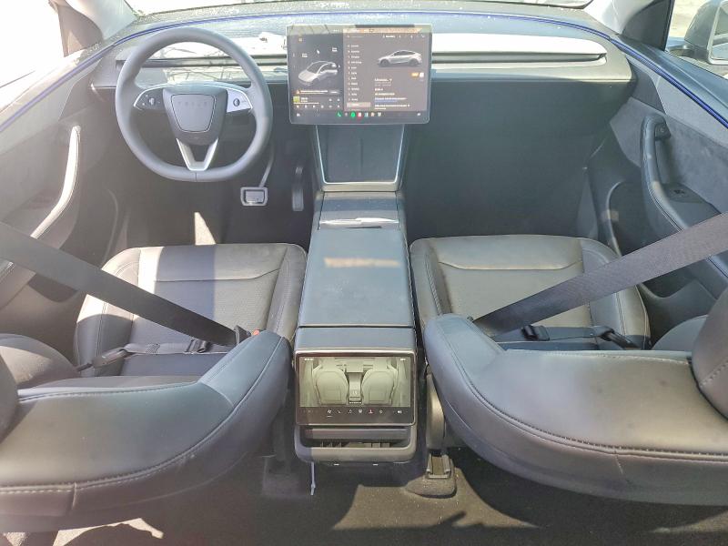 2026 Tesla Model y VIN 7SAYGDEE6TF341079 COPART salvage auction — FRONT END, Ca - Salvage Certificate, sold $16,900 on 2026-10-02 (photo 8)