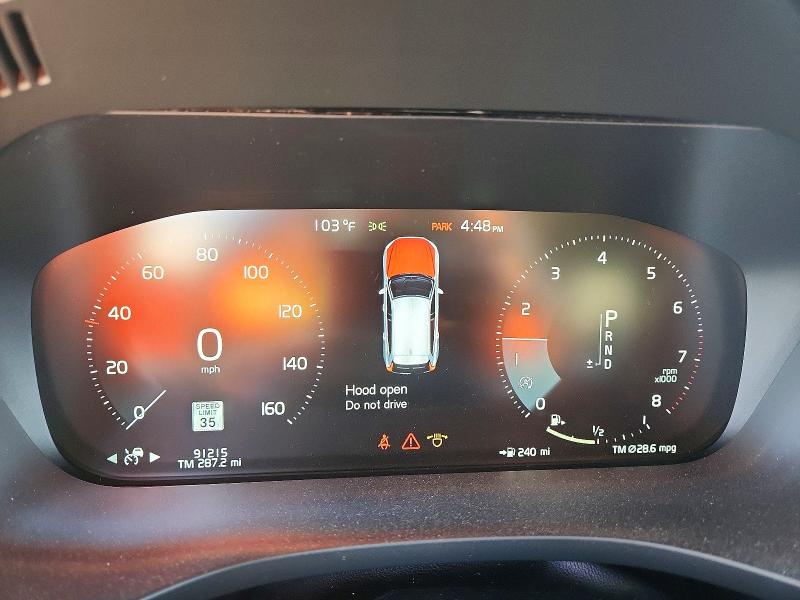2018 Volvo Xc60 VIN YV4A22RL7J1020715 COPART salvage auction — FRONT END, WI - CERTIFICATE OF TITLE, sold $7,400 on 2026-07-27 (photo 9)