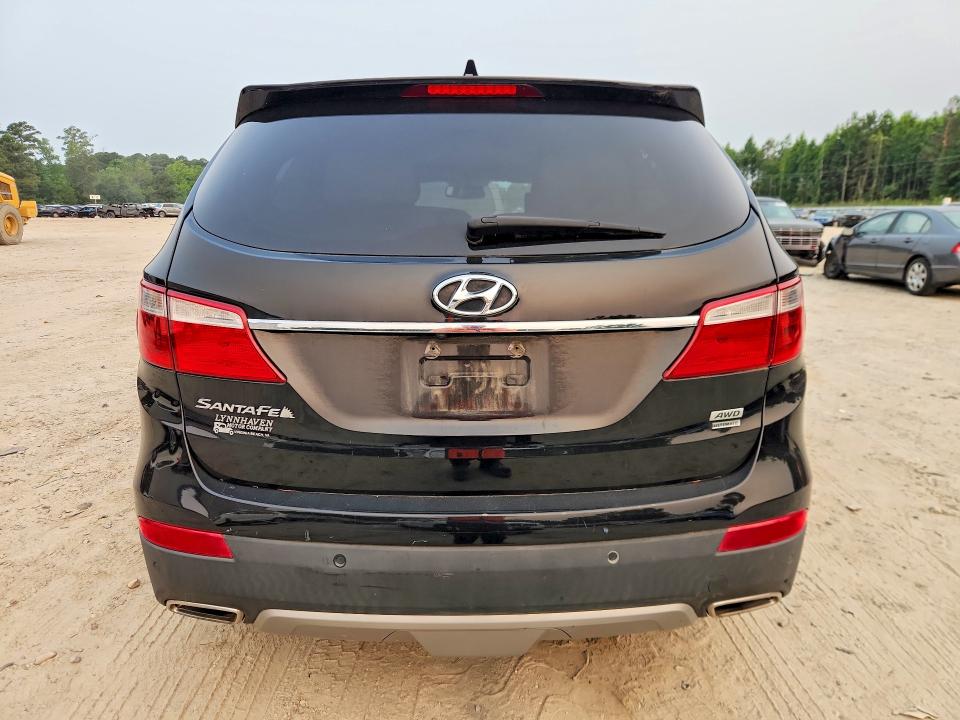 2014 Hyundai Santa fe VIN KM8SRDHFXEU085813 COPART salvage auction — FRONT END, Va - Certificate Of Title, sold $2,950 on 2026-07-28 (photo 6)