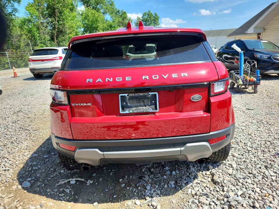 2017 Land rover Range rover evoque VIN SALVP2BG2HH198559 COPART salvage auction — MECHANICAL, Salvage Title, sold $80 on 2026-07-29 (photo 6)