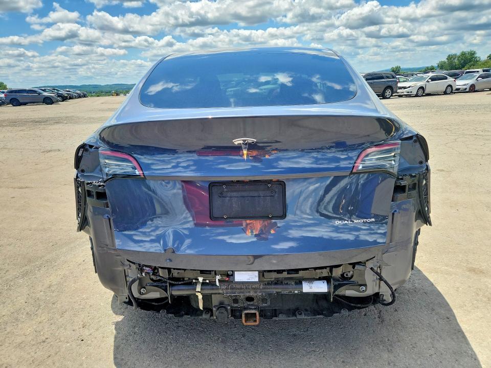 2021 Tesla Model y VIN 5YJYGDEE5MF138005 COPART salvage auction — SIDE, Pa - Certificate Of Salvage, sold $9,300 on 2026-07-31 (photo 6)
