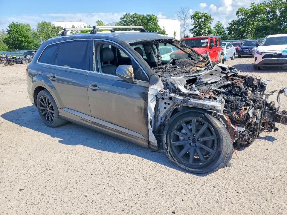 2017 Audi Q7 VIN WA1LAAF75HD003057 COPART salvage auction — BURN, Ny - Mv-907A Salvage Certificate, sold $275 on 2026-07-22 (photo 4)